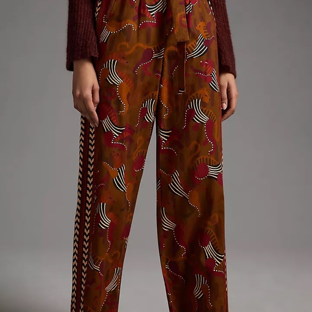 Farm Rio Printed Wide-Leg Pants - Picture 14 of 14
